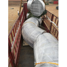 Large dimension butt weld elbow